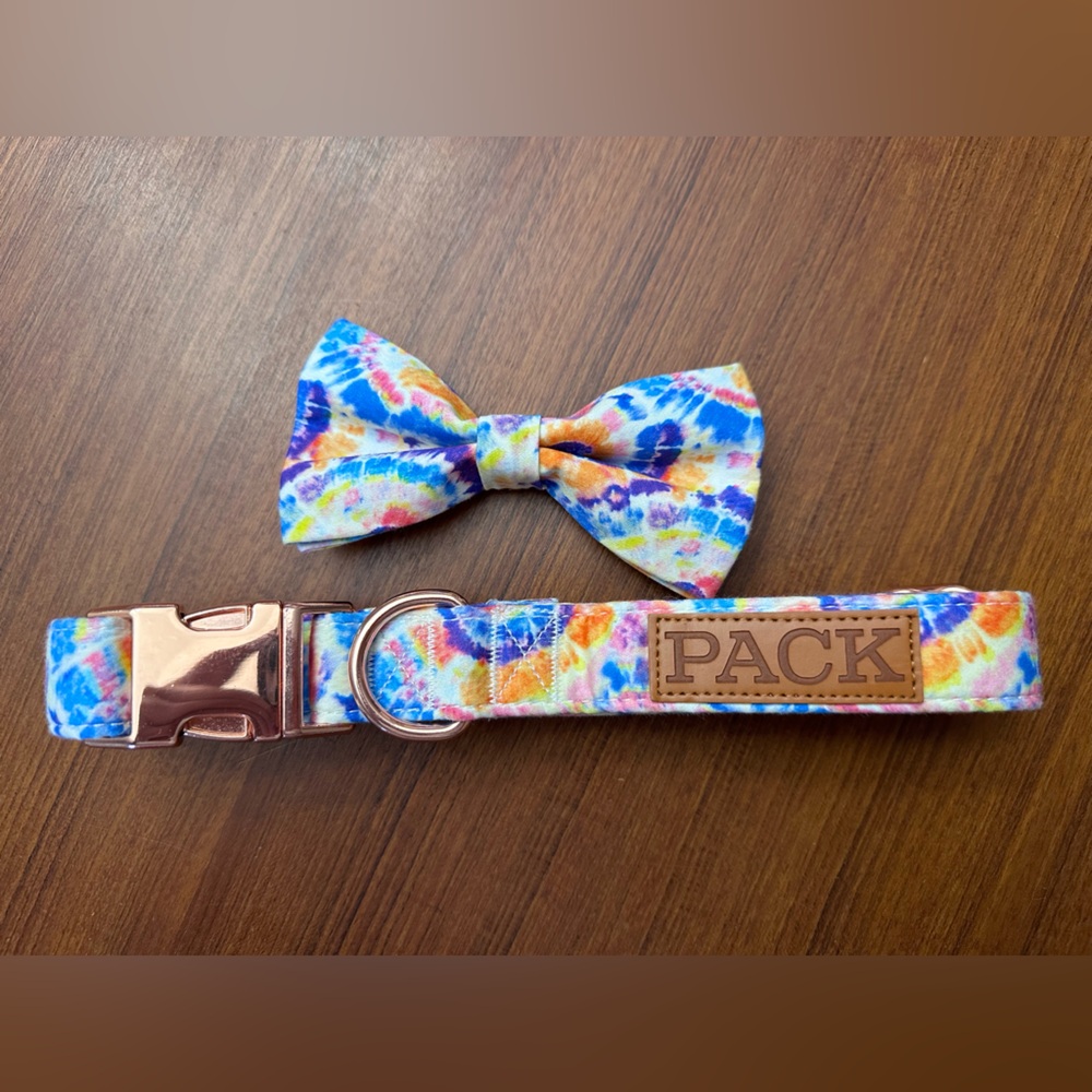 NEW TIE DYE COLLAR
